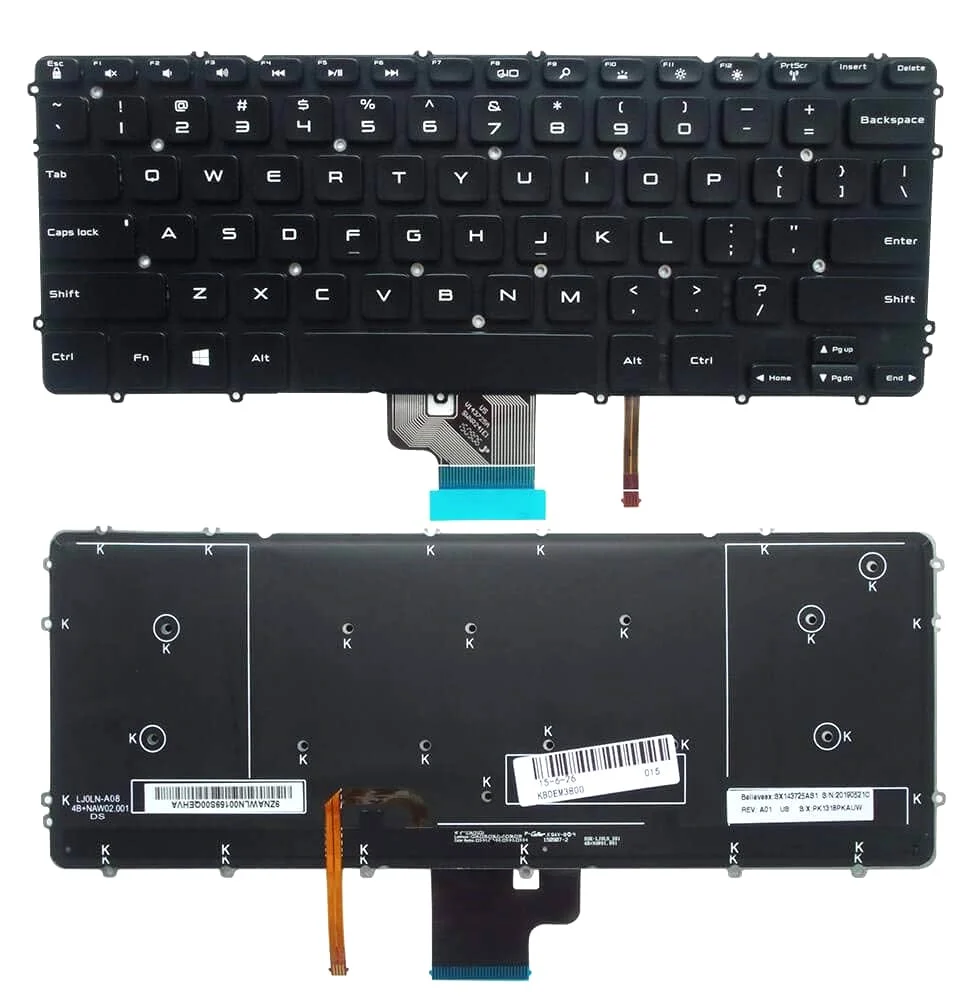 Ảnh tin Bàn phím laptop Dell XPS 15 9530, Precision M3800