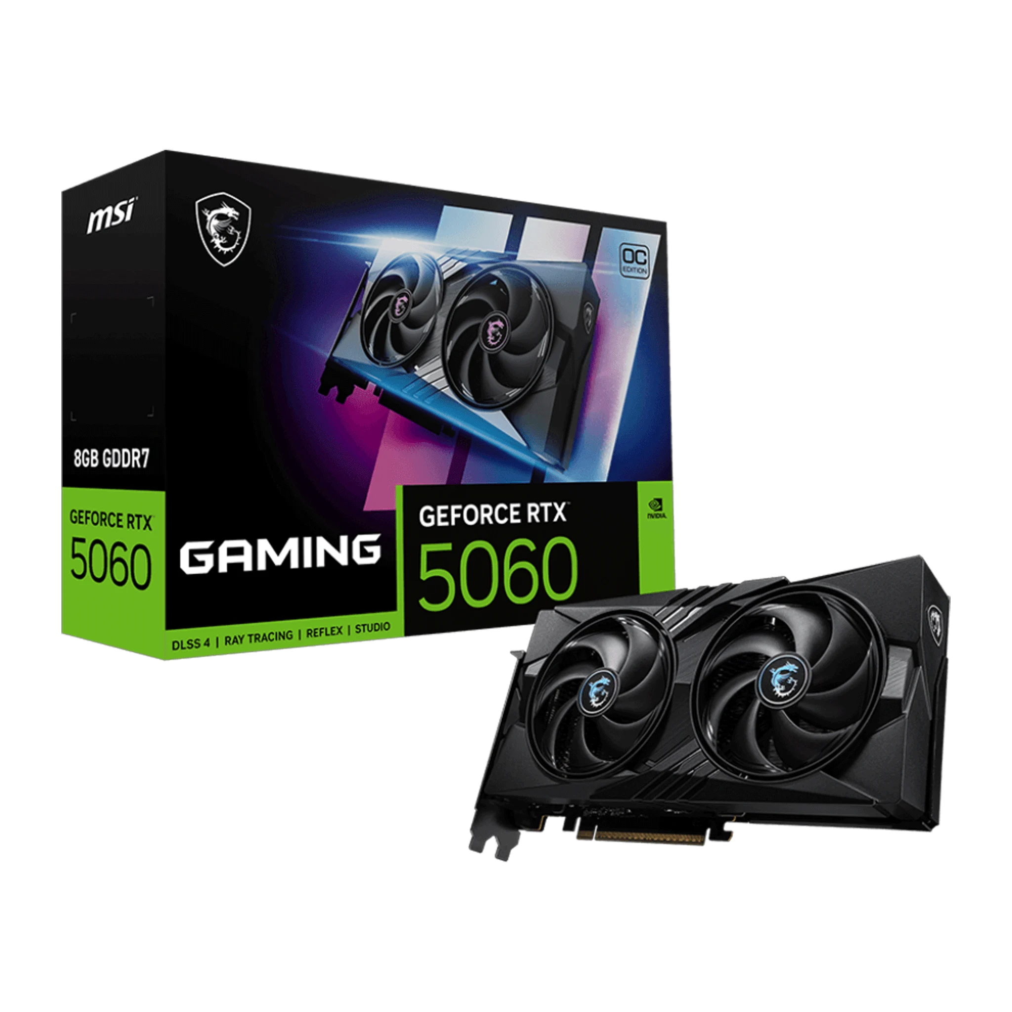 Ảnh tin Card màn hình NVIDIA GeForce RTX 5060 MSI GAMING OC | 8GB GDDR7, 3840 CUDA, 550W
