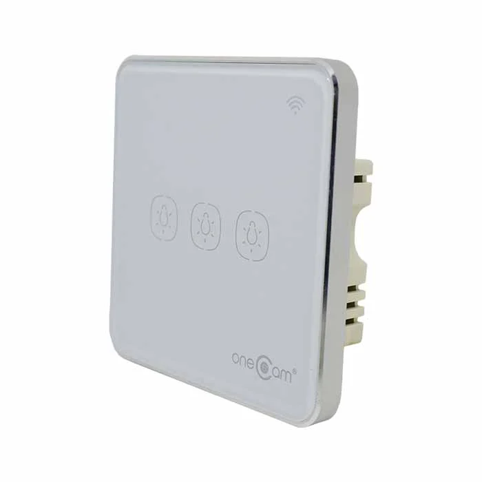 Ảnh tin Công Tắc Wifi Cảm Ứng 3 Nút Vuông ONECAM LS-203