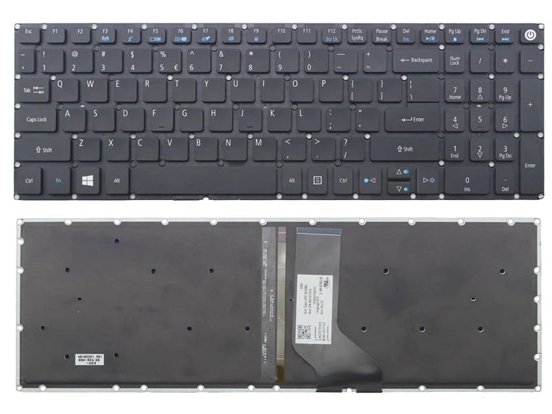 Ảnh tin Bàn phím laptop Acer E5-573, E5-575, F5-571, F5-573, V3-574, V5-591 (LED, BH 6TH)