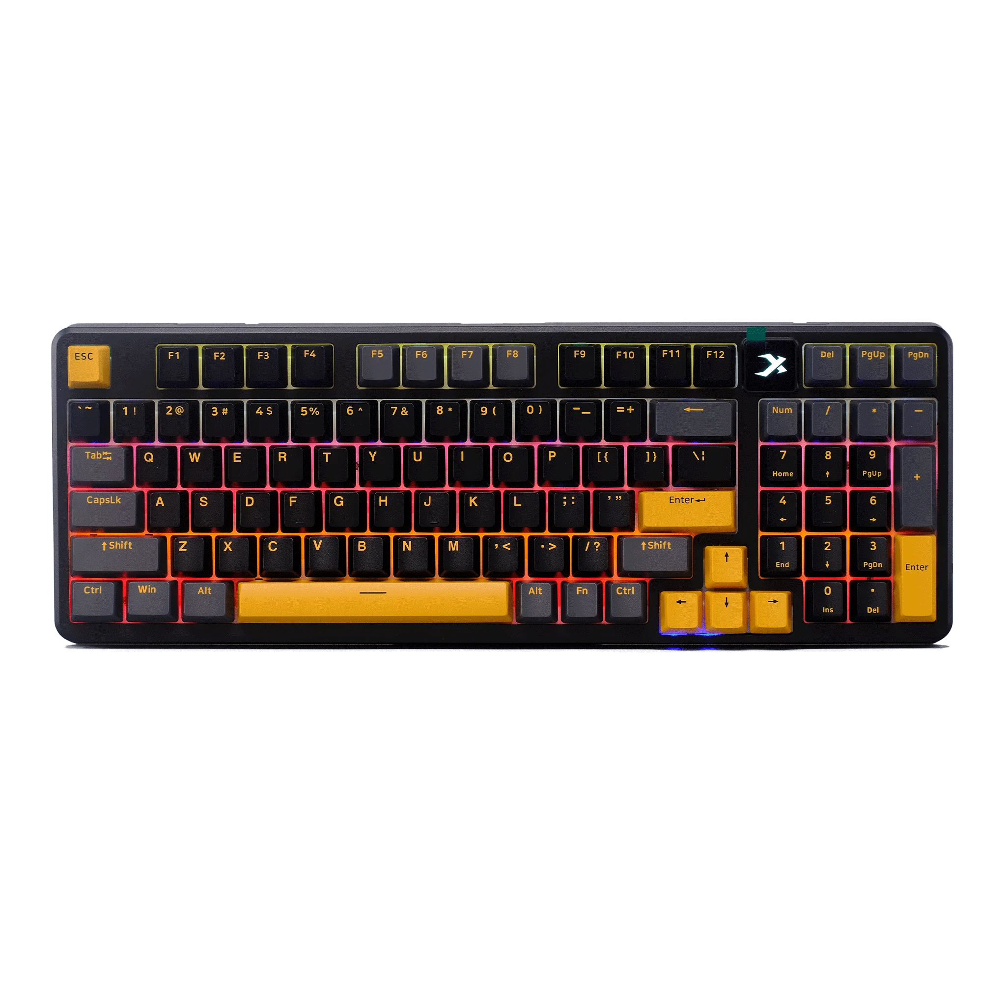 Ảnh tin Bàn phím cơ gaming Xiberia XS980 | Có dây, Fullsize, Optical Switch, RGB, Black
