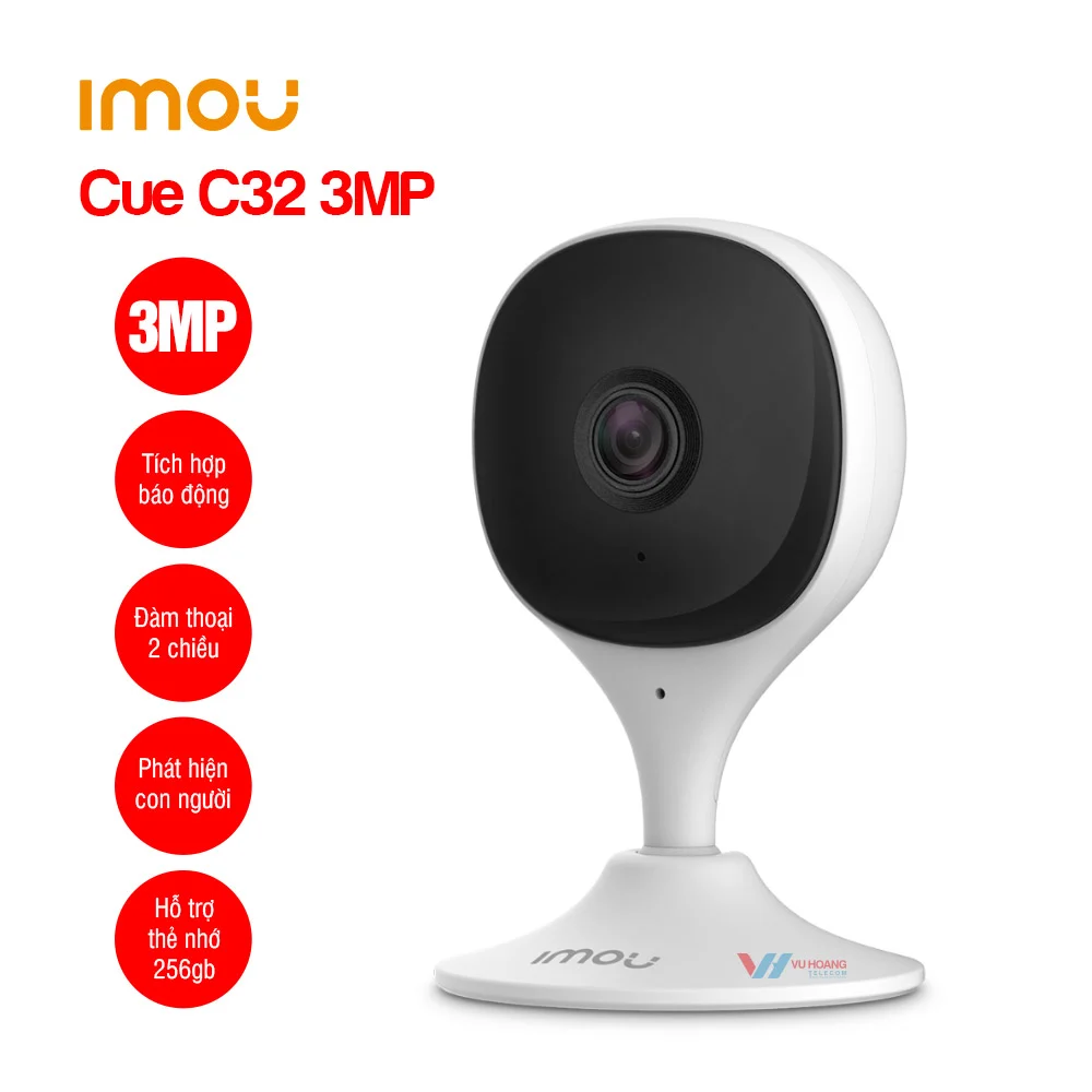 Ảnh tin Camera IMOU (2K) 3MP - Thiết kế nhỏ gọn, đàm thoại 2 chiều