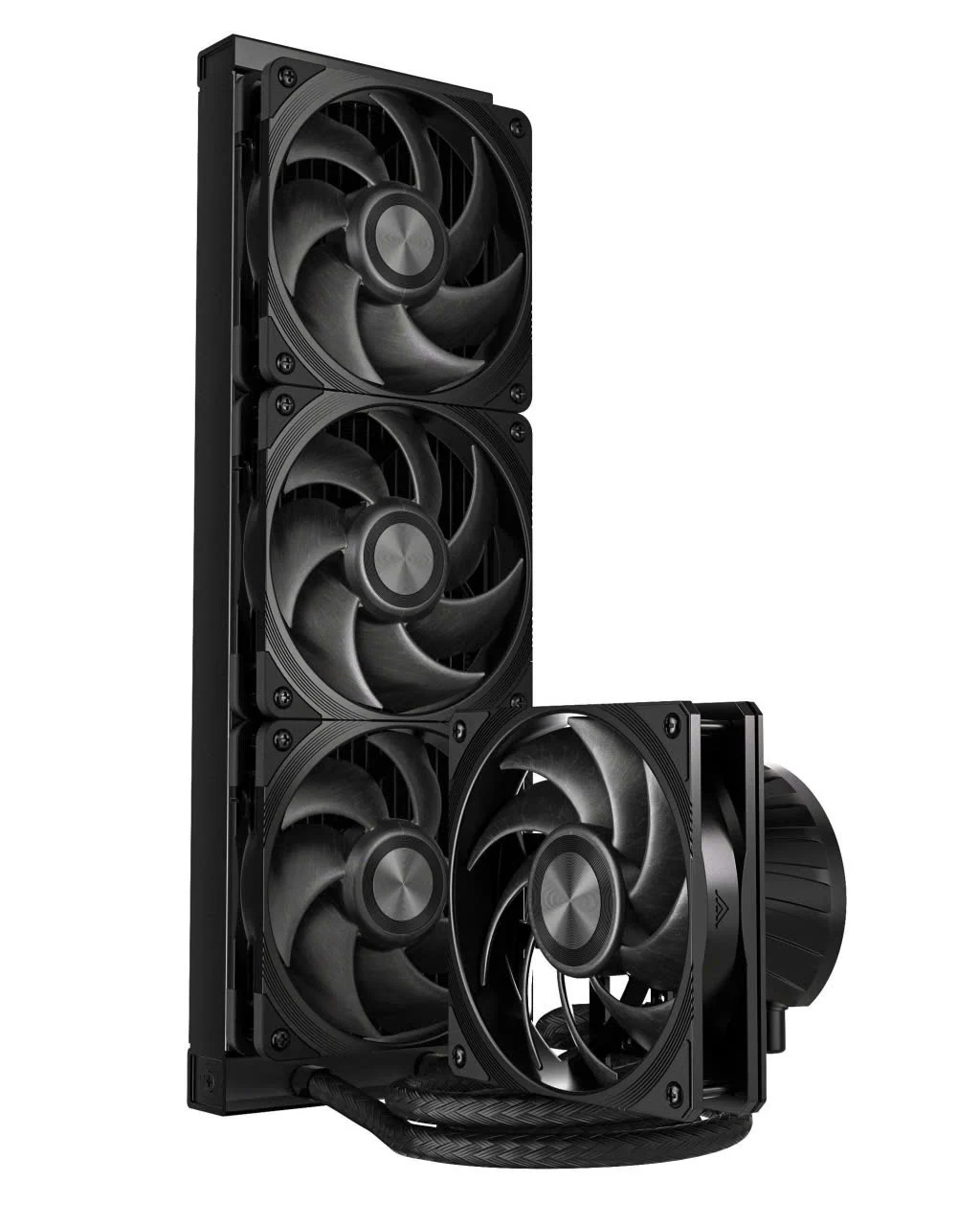 Ảnh tin Tản Nhiệt Nước AIO Leopard Dark Vortex 360 (3+1 Quạt, Màu Đen)