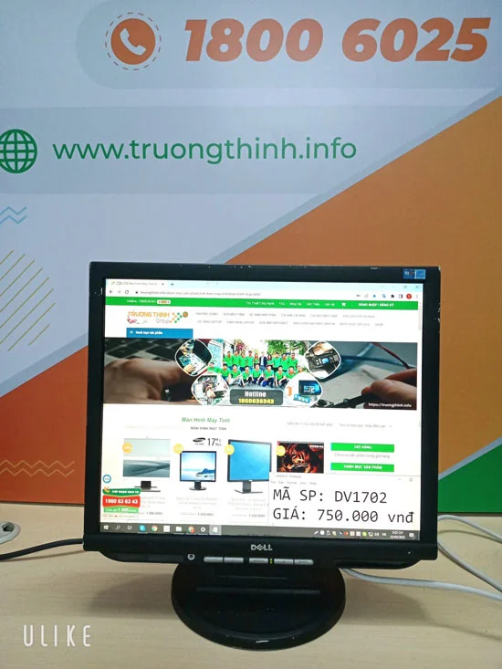 Ảnh tin Màn Hình Máy Tính 17 Inch Dell Cũ Siêu Rẻ - DV1702