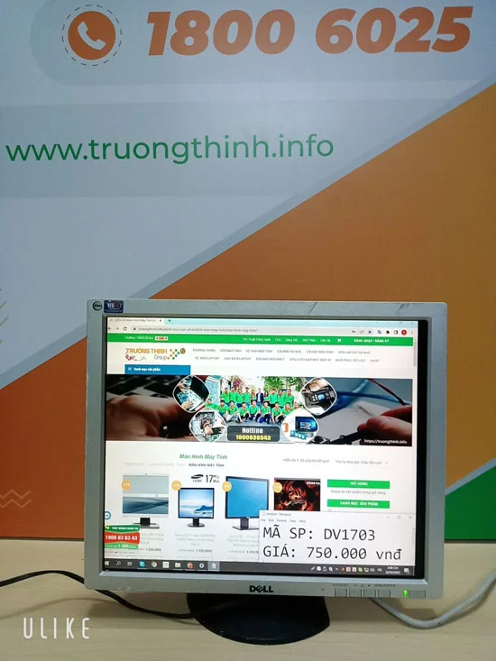 Ảnh tin Màn Hình Máy Tính 17 Inch Dell Cũ Siêu Rẻ - DV1703