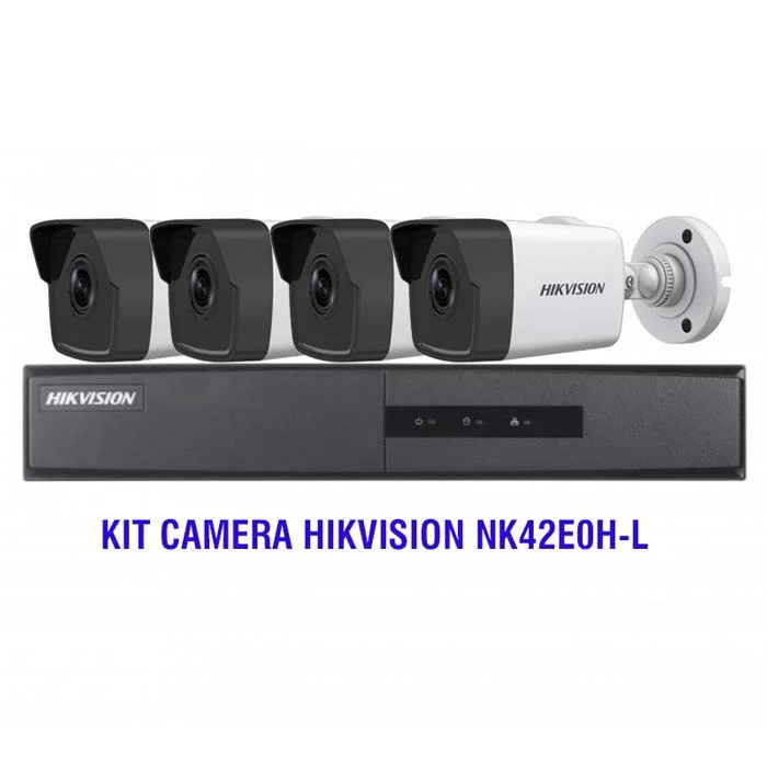 Ảnh tin Bộ Kit 4 Camera IP HD1080P HIKVISION NK42E0H-L