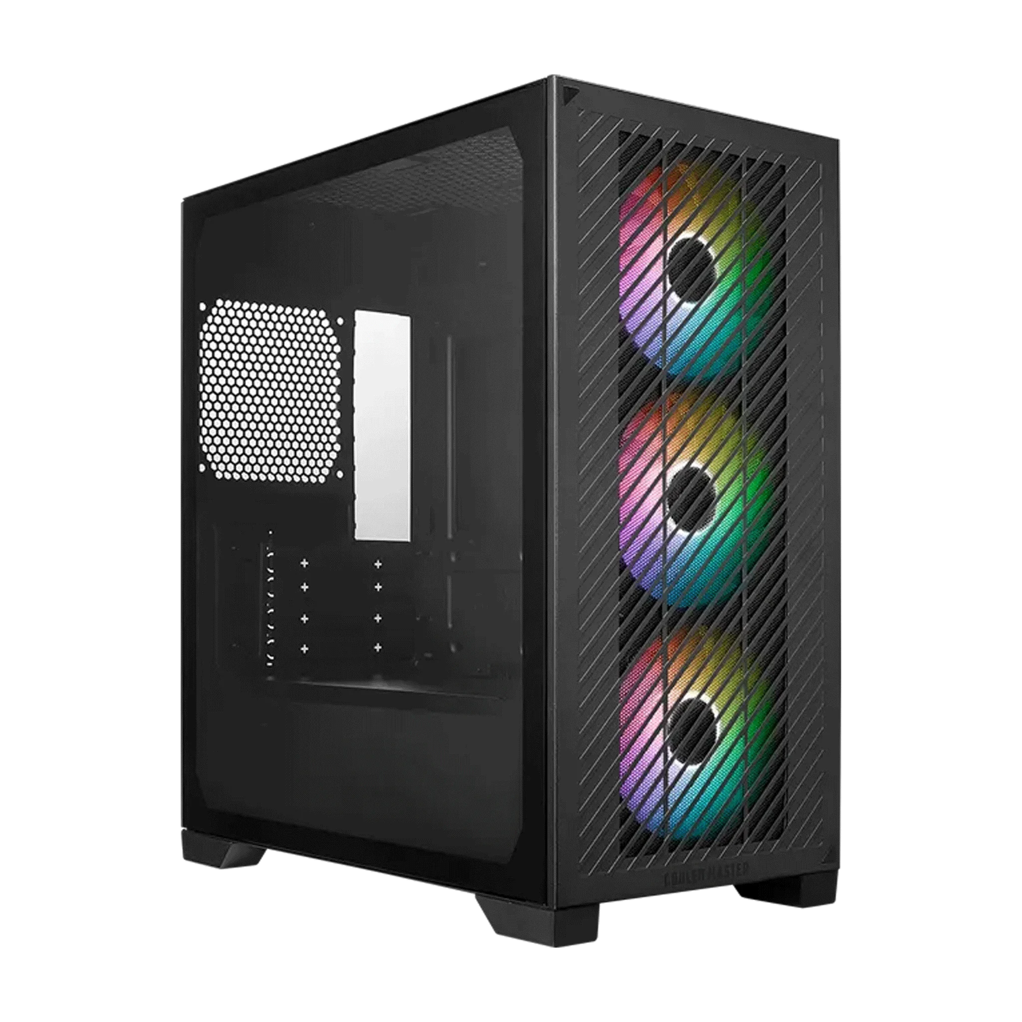 Ảnh tin Thùng máy Cooler Master Elite 301 - Đen | Kèm 3 fan led (E301-KGNN-S00)