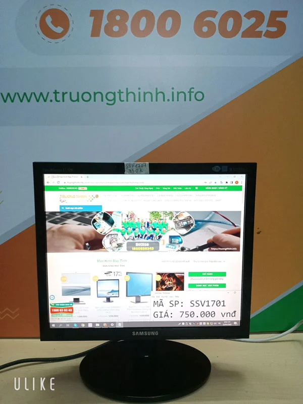 Ảnh tin Màn Hình Máy Tính 17 Inch Sam Sung Cũ Siêu Rẻ - SSV1701