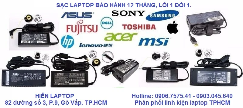 Ảnh tin Sạc laptop Acer Aspire M3-581, M5-481, M5-582, M5-583, R7-571, S3-391, S3-951