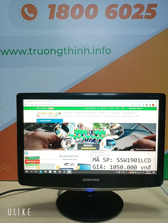 Ảnh tin Màn Hình Máy Tính 19 Inch Sam Sung Cũ Siêu Rẻ - SSW1901LCD