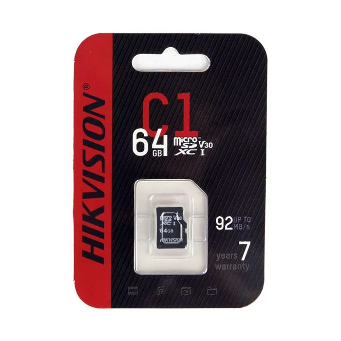 Ảnh tin Thẻ nhớ Micro SD 64GB HIKVISION HS-TF-C1(STD)/64G
