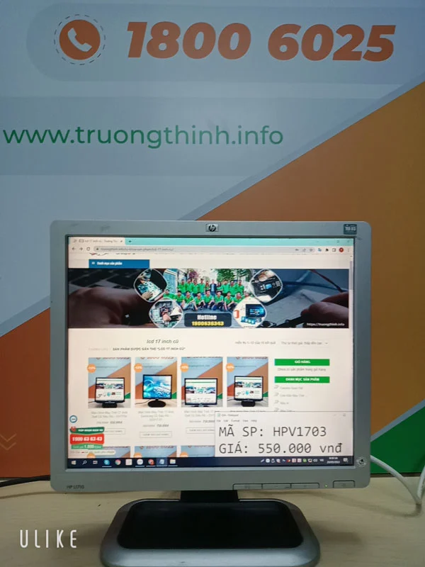 Ảnh tin Màn Hình Máy Tính 17 Inch HP Cũ Siêu Rẻ - HPV1703