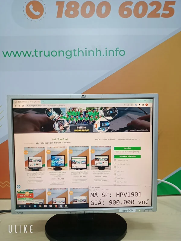 Ảnh tin Màn Hình Máy Tính 19 Inch HP Cũ Siêu Rẻ - HPV1901