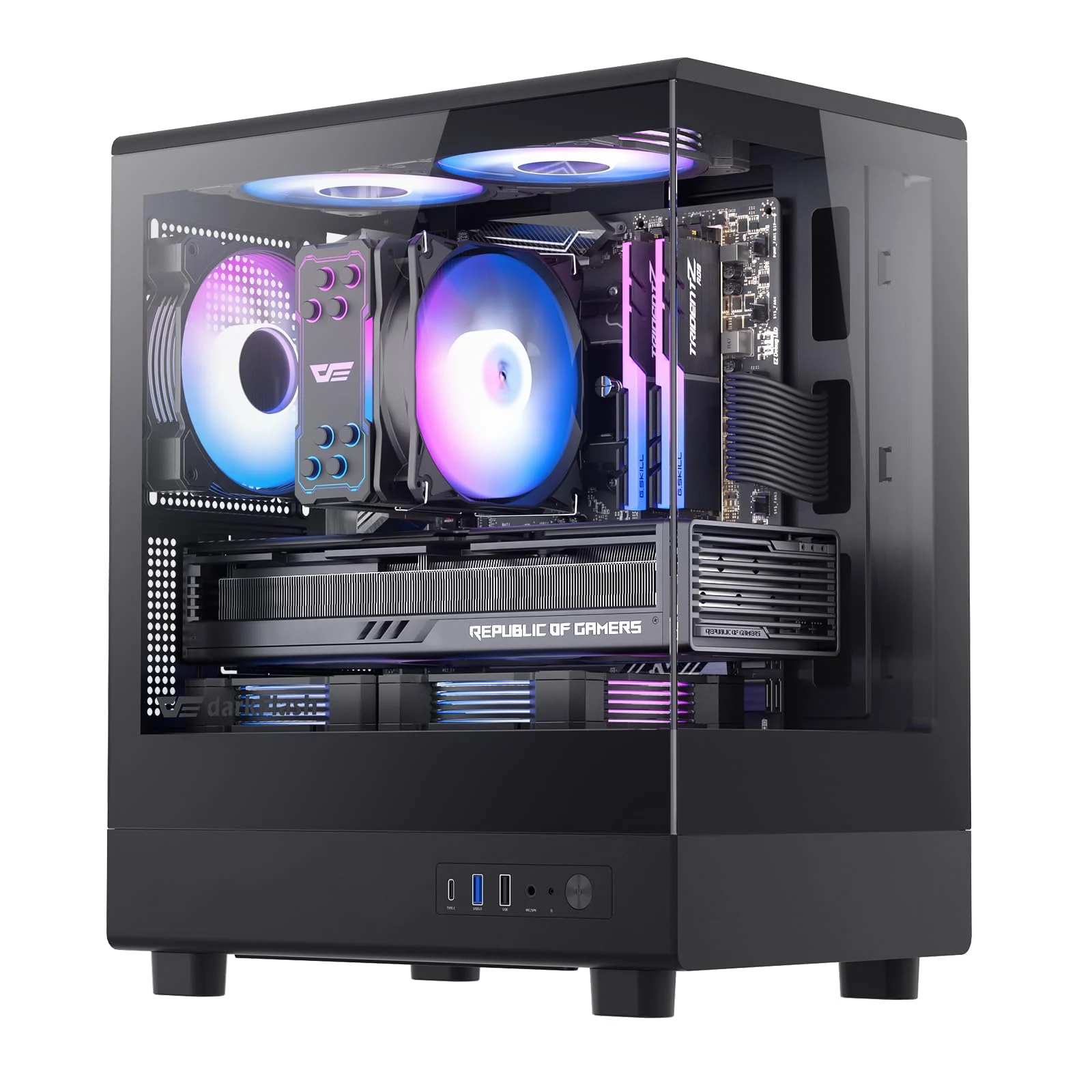 Ảnh tin PC Gaming Hunt S Plus | AMD Ryzen 5 7600, B650M WiFi, DDR5 16GB, SSD 512GB, RTX 5050