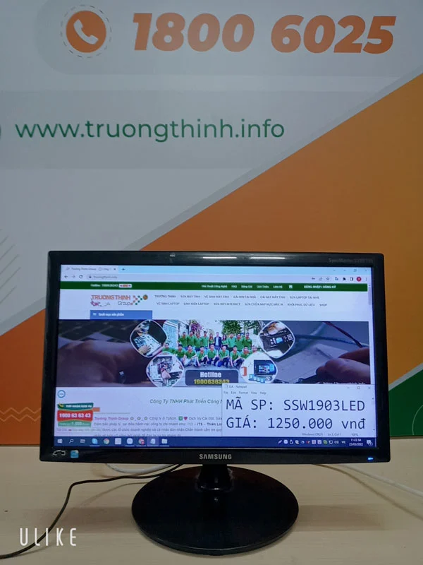 Ảnh tin Màn Hình Máy Tính 19 Inch Sam Sung Cũ Siêu Rẻ - SSW1903LED