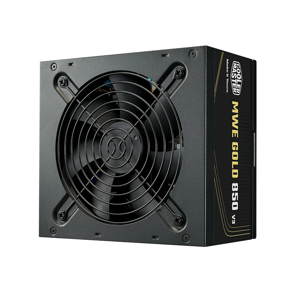 Ảnh tin Nguồn máy tính Cooler Master MWE 850W Gold V3 (MPE-8506-ACAG-BEU) (Cáp Liền) Atxb.1 | Non Modular…
