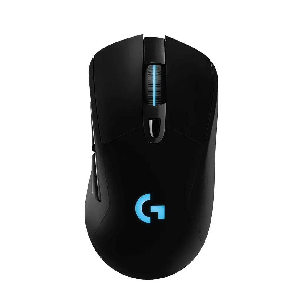 Ảnh tin Chuột gaming Logitech G703 HERO Lightspeed | Wireless 2.4Ghz, 25600 DPI, 95g, RGB, Đen