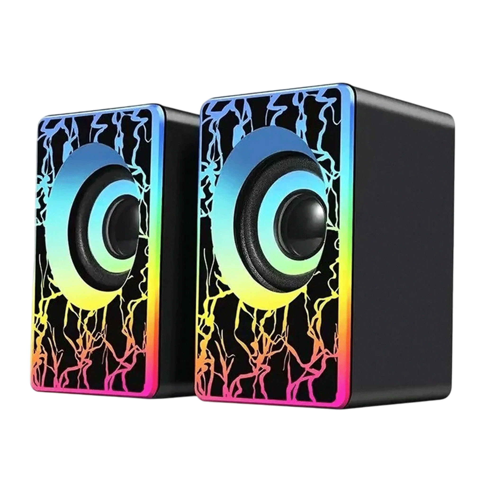 Ảnh tin Loa máy tính USB 2.0 R8 SP-02 - Black