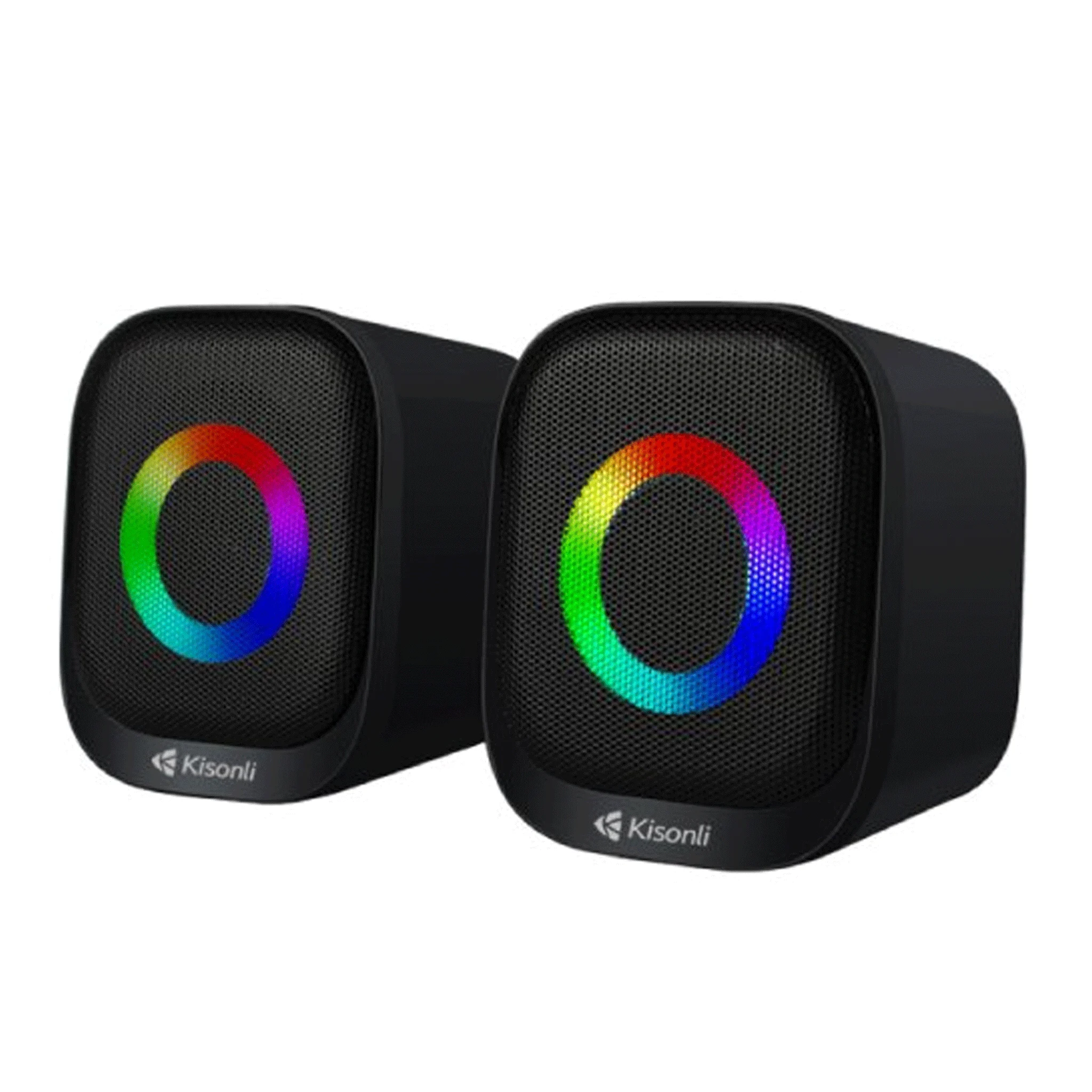 Ảnh tin Loa máy tính USB 2.0 Kisonli X3 - Black