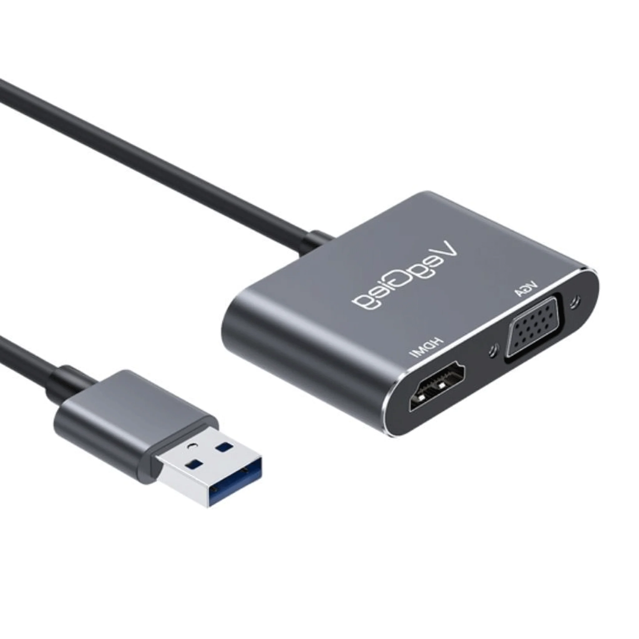 Ảnh tin Hub chuyển đổi USB 3.0 Veggieg V-Z918 | USB to HDMI, VGA