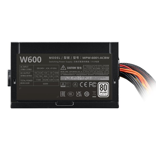 Nguồn máy tính Cooler Master Elite NEX 230V PN600 - 600W – ảnh 1