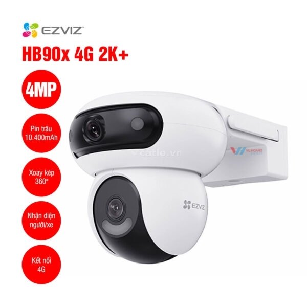 Camera pin sạc EZVIZ HB90x 4G 2K+ - Tình trạng mở hộp – ảnh 1