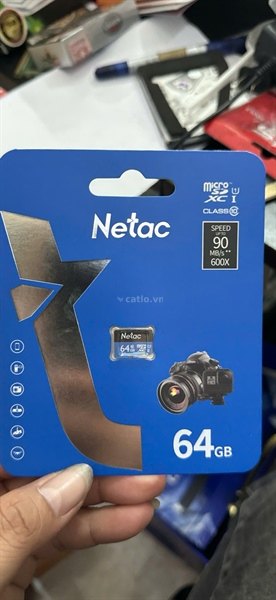Thẻ nhớ Netac chính hãng Micro SD TF 64gb – ảnh 1
