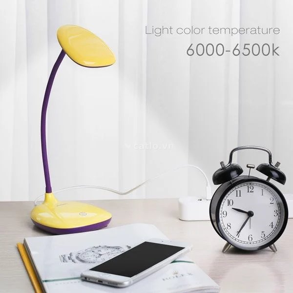 ĐÈN BÀN LED TÍCH ĐIỆN CẢM ỨNG PISEN CL01 – ảnh 1