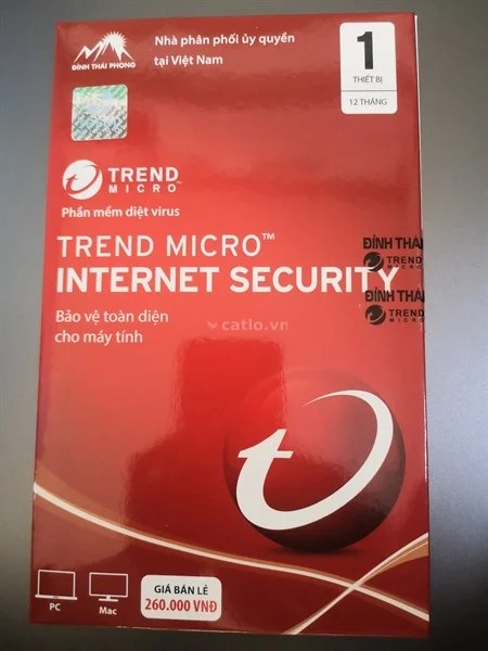 PM diệt virut Trendmicro Internet security (1PC/12T) – ảnh 1