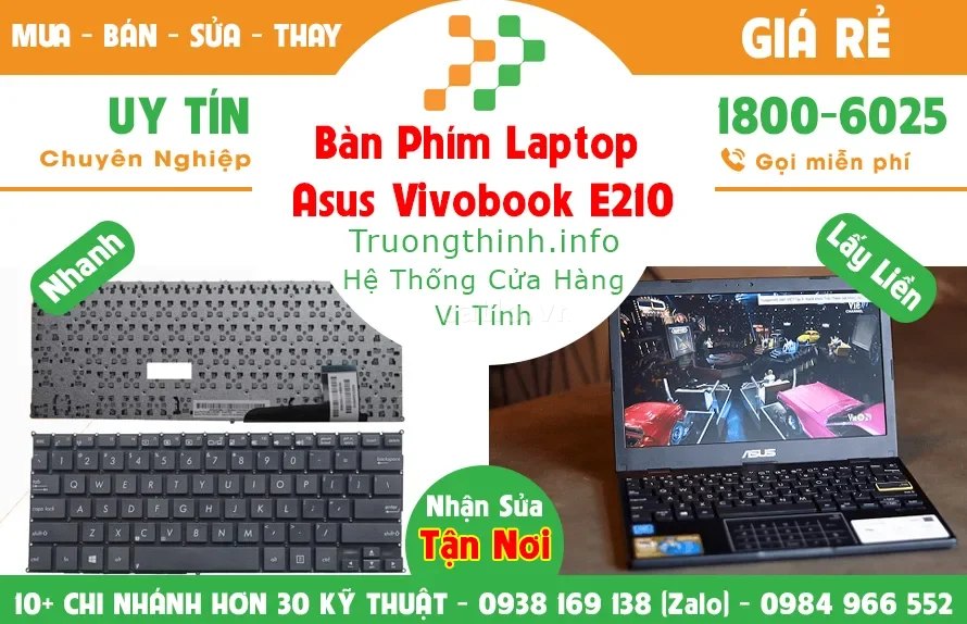 Bàn Phím Laptop Asus Vivobook E210 – ảnh 1