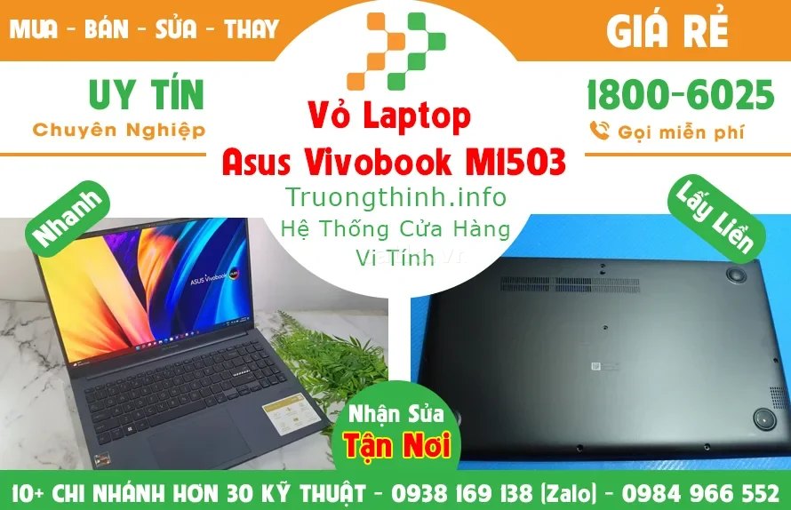 Vỏ Laptop Asus Vivobook M1503 – ảnh 1