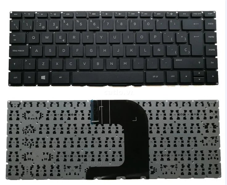 Bàn phím laptop HP Pavilion 14-ac000, 14-af000, 14-am000, 14-an000, 240 G4, 246 G4, 348 G3 –… – ảnh 1