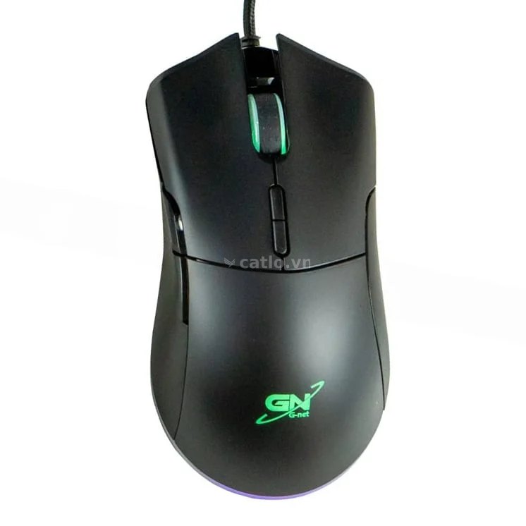 Chuột gaming Gnet GM105 Pro | Có dây, 12400 DPI, RGB – ảnh 1