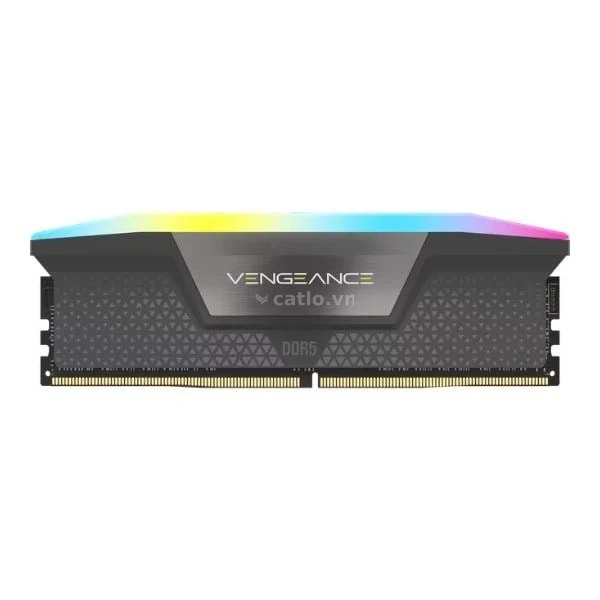 RAM PC Corsair Vengeance 16GB RGB DDR5 Black | (1x16GB), 6000MHz, Intel/AMD CMH16GX5M1E6000Z36 – ảnh 1