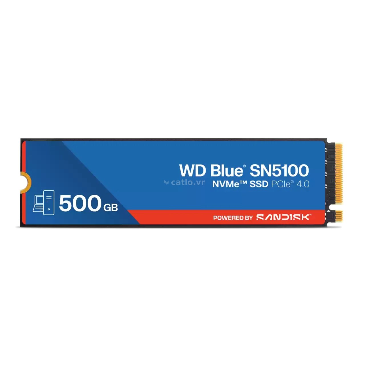 Ổ cứng SSD Western Digital Blue SN5100 500GB | PCIe Gen4 x4 NVMe, M.2 2280 (WDS500G5B0E) – ảnh 1