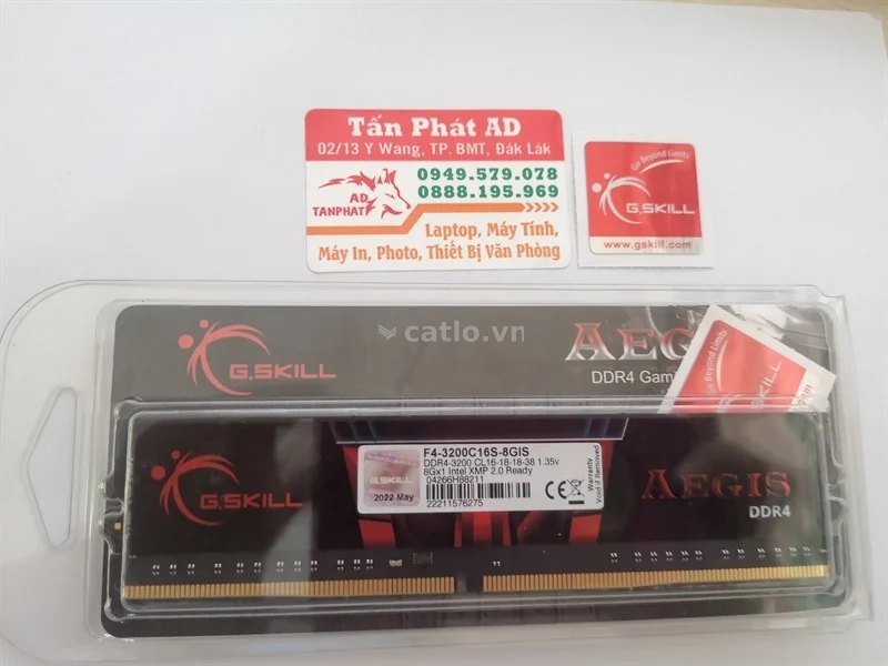 RAM DDR4 GSKILL 8GB/3200MHz MỚI – ảnh 1