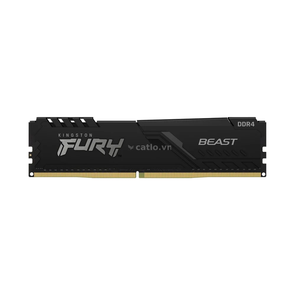 RAM PC Kingston Fury Beast 8GB DDR4 Black | (1x8GB), 3200MHz, Intel/AMD KF432C16BB/8WP – ảnh 1