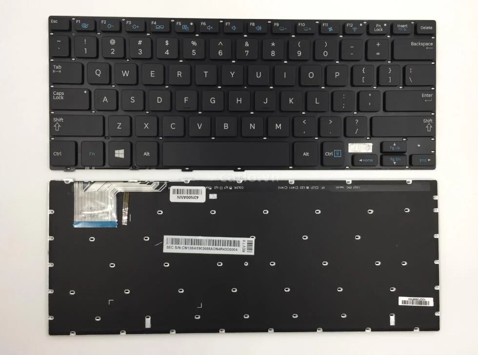 Bàn phím laptop Samsung 740U3E, NP730U3E, NP740U3E, 905S3G (BH 6TH) – ảnh 1