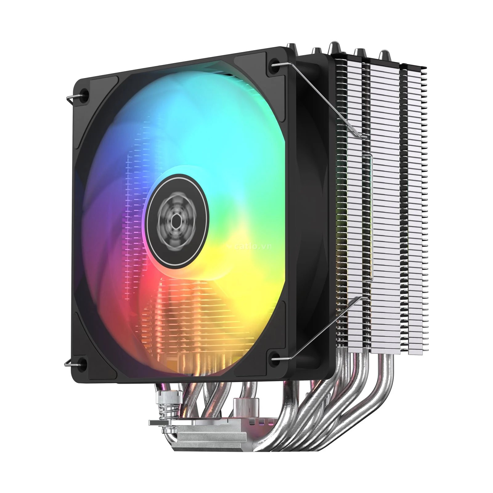 Tản nhiệt khí SilverStone Frost Mage 600 | ARGB, Đen – ảnh 1