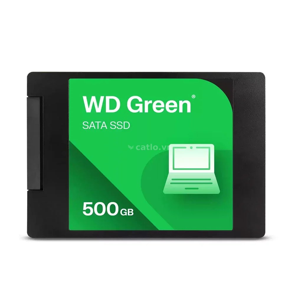 Ổ cứng SSD Western Digital Green 500GB | SATA III, 2.5" / 7 mm (WDS500G5G0A-00CPT0) – ảnh 1