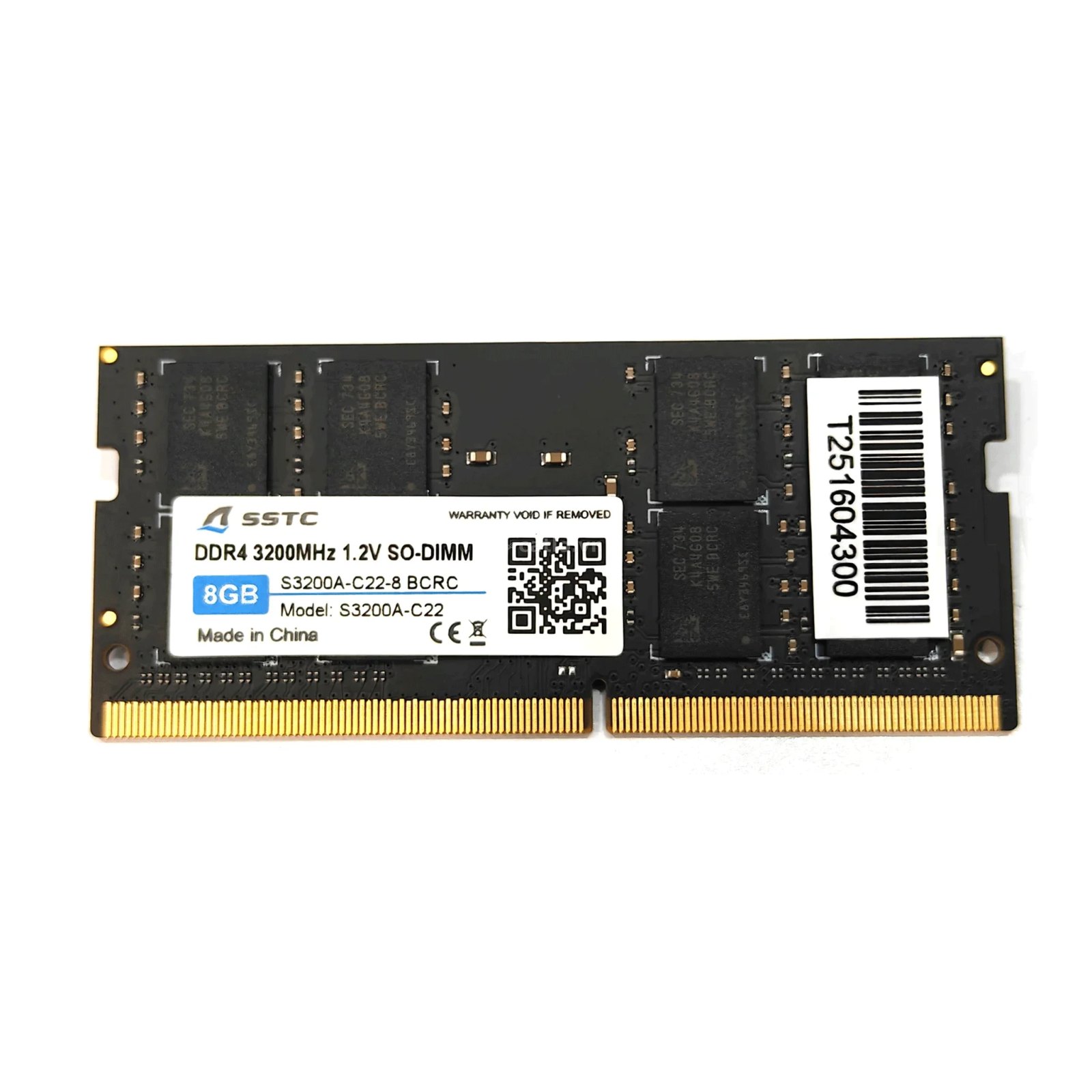 RAM Laptop SSTC 8GB DDR4 | (1x8GB), 3200MHz – ảnh 1
