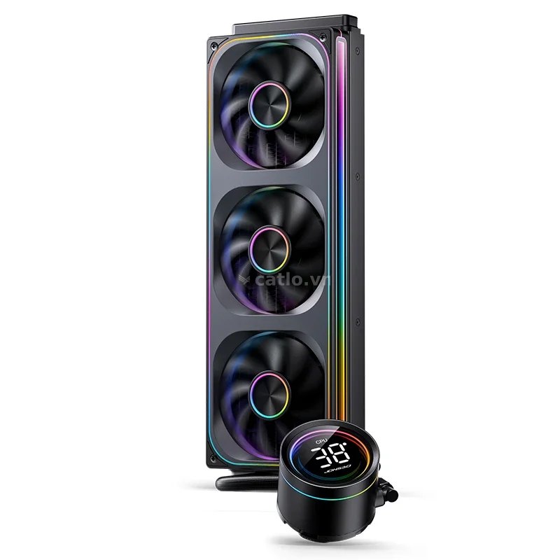 Tản nhiệt nước Jonsbo TH-360 | ARGB Display, Đen – ảnh 1