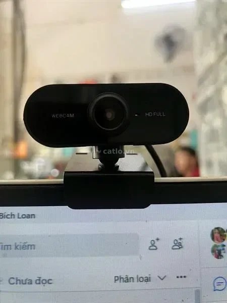 Webcam Full HD đen – ảnh 1
