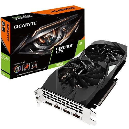 VGA GIGABYTE GeForce GTX 1650 OC 4G 2FAN cũ – ảnh 1