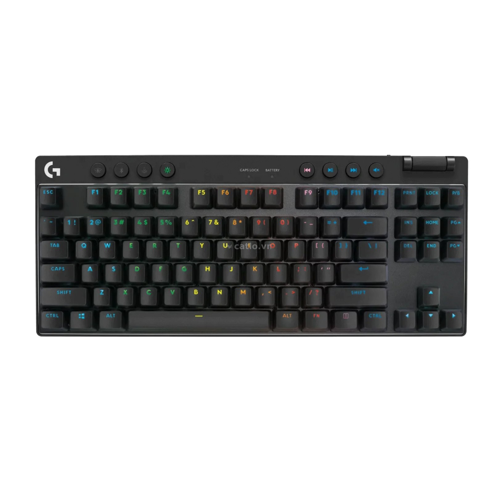 Bàn phím gaming Logitech Pro X TKL Lightspeed | Không dây, Màu Đen – ảnh 1