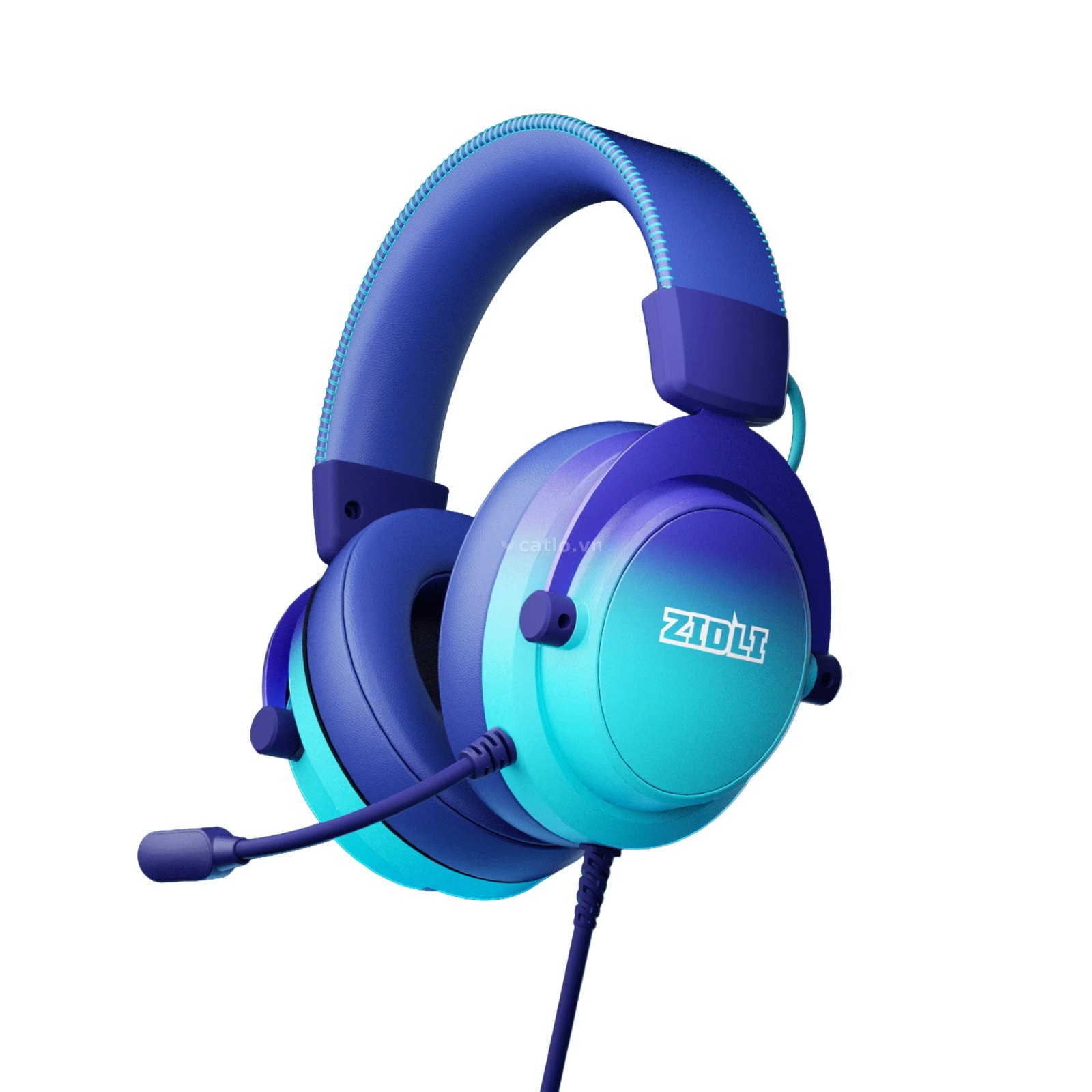 Tai nghe có dây gaming Zidli ZH31 Blue | 7.1, USB, ENC, FPS – ảnh 1