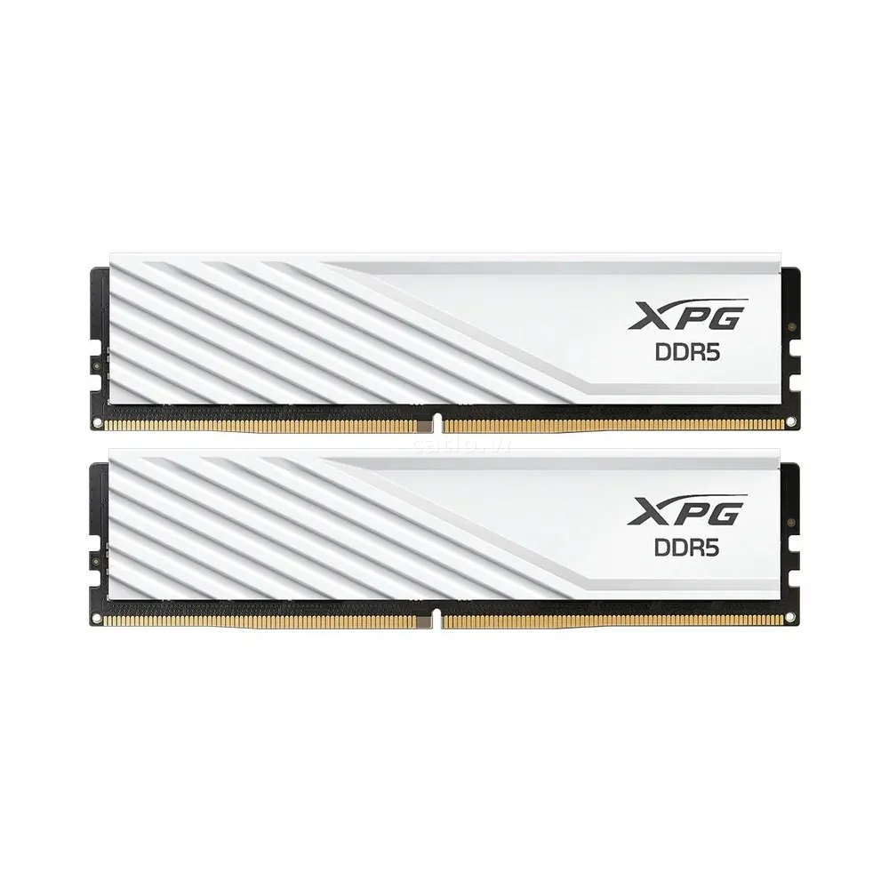 RAM PC XPG Lancer Blade 32GB DDR5 White | (2x16GB), 6000MHz, Intel/AMD – ảnh 1