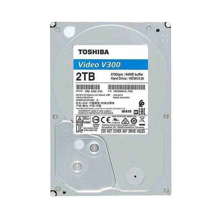 Ổ cứng giám sát TOSHIBA 2TB HDWT720UZSVA – ảnh 1