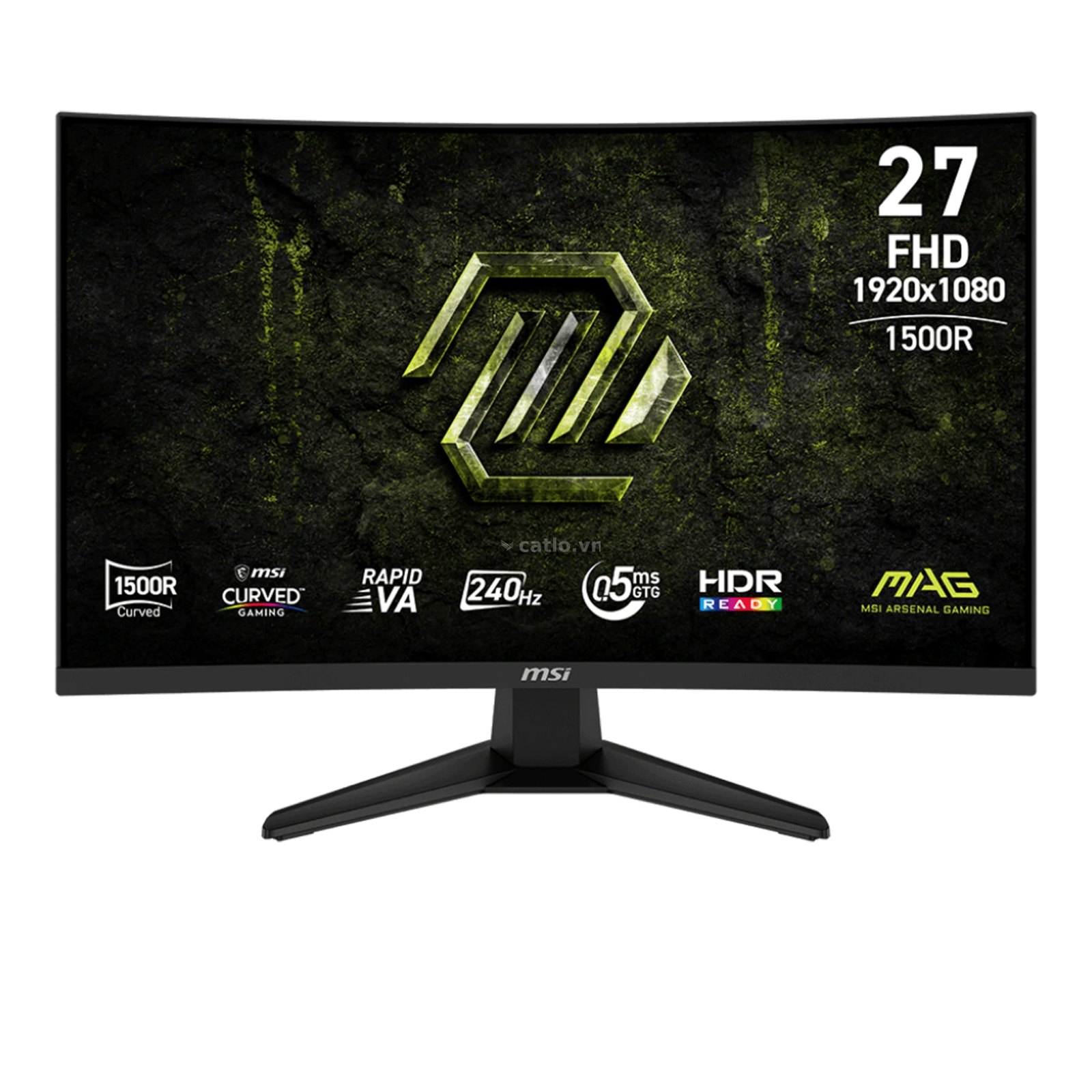 Màn hình Gaming MSI MAG 275CF X24 | 27 inch, FHD, 240Hz, VA – ảnh 1