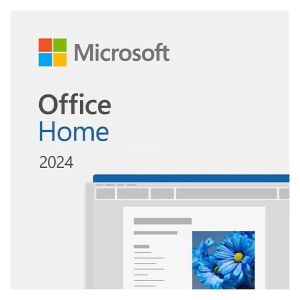 Phần mềm Office Home 2024 English APAC EM Medialess - Dùng vĩnh viễn (EP2-06811) (Box) – ảnh 1
